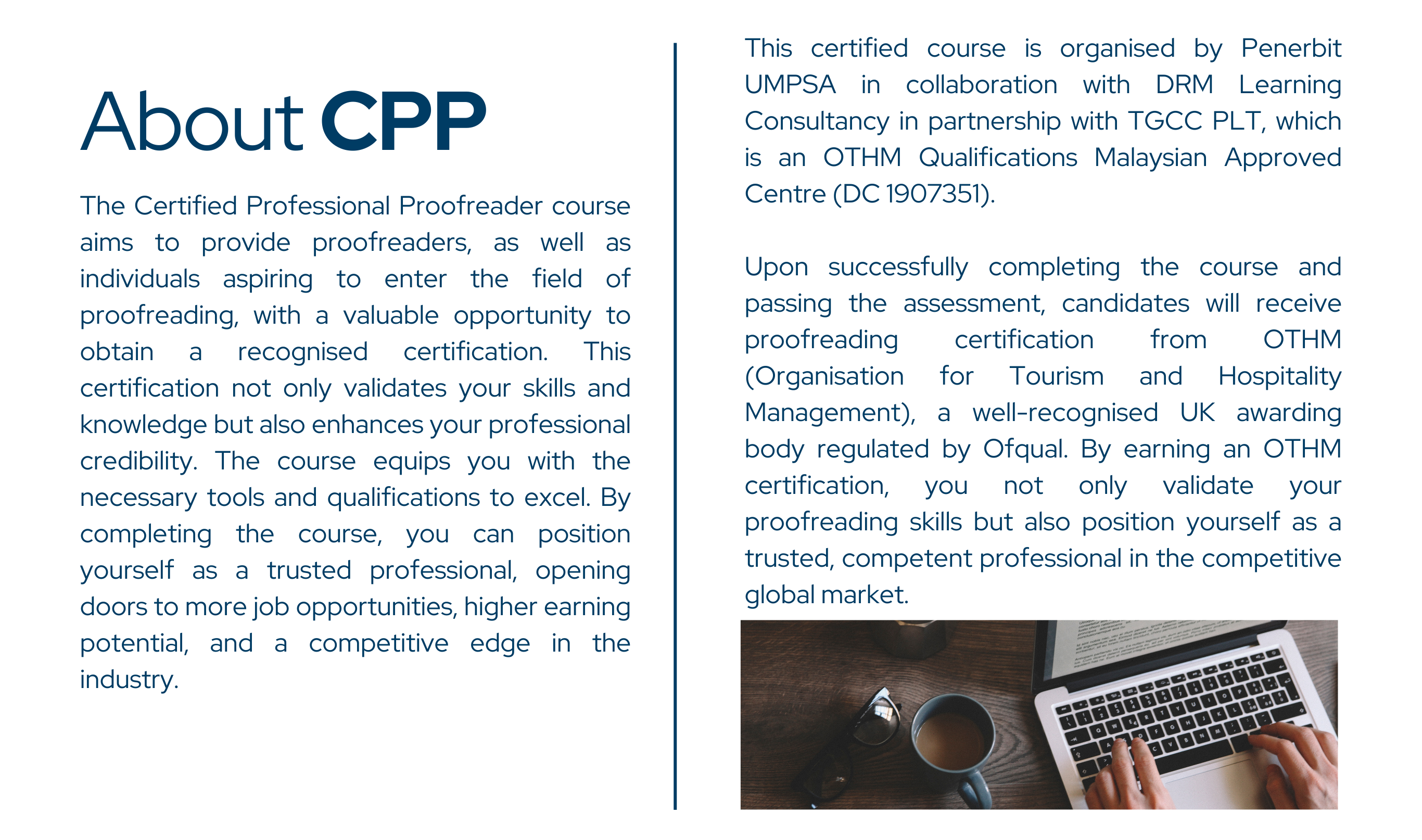 Certified Professional Proofreader course overview at UMPSA Press