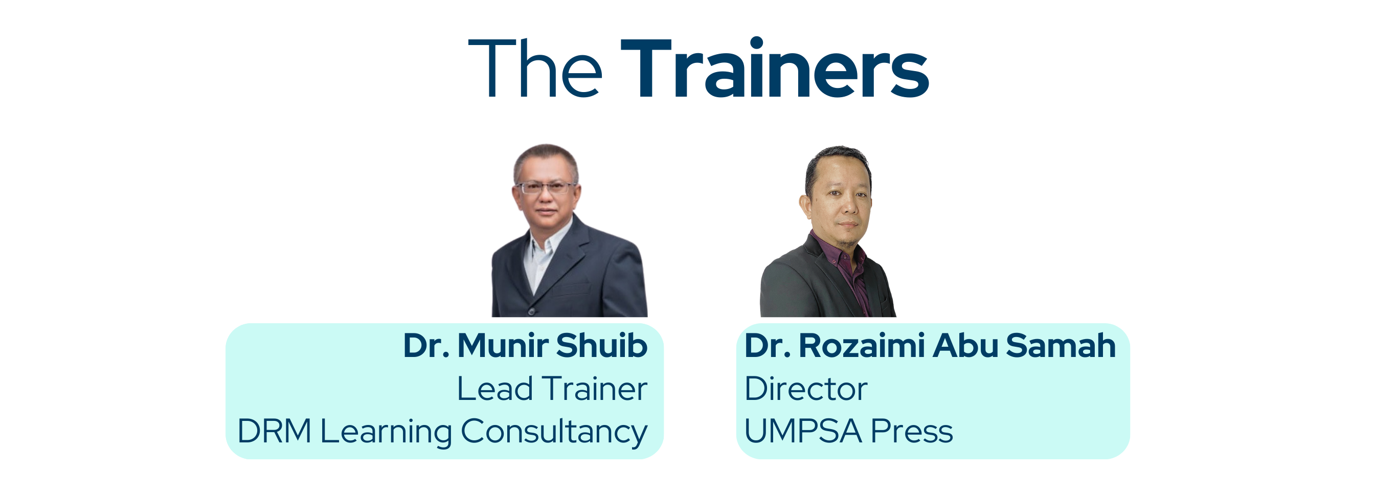 Certified Professional Proofreader Course - trainers